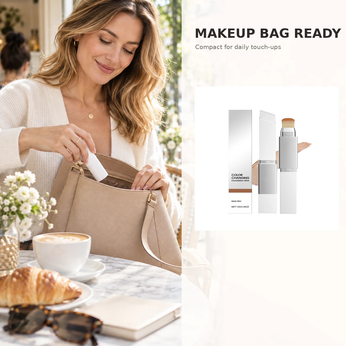 2-in-1 Color-Adjusting Foundation Stick