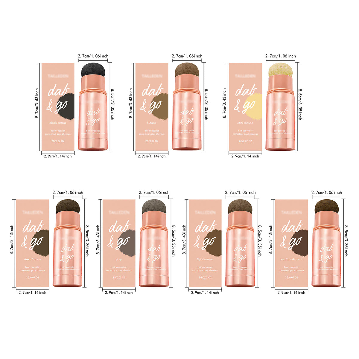 Flawless-Looking Hairline Styling Powder