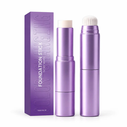 Creamy Foundation Stick with Built-In Blending Brush
